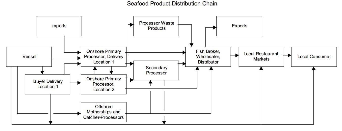 Seafood Product Distribution Chain